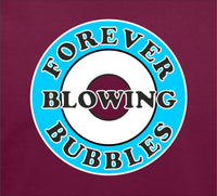 Forever Blowing Bubbles West Ham Mod Roundel Breast Logo T-Shirt - Small To 5XL
