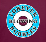 Forever Blowing Bubbles West Ham Mod Roundel Breast Logo T-Shirt - Small To 5XL