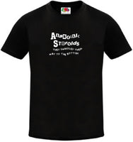 Punk band 'Anabollic Steroids' Swindled T-shirt - Sizes Small to 5XL