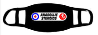 Punk band 'Anabollic Steroids' Face Mask Covering
