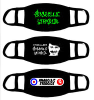 Punk band 'Anabollic Steroids' Face Mask Covering