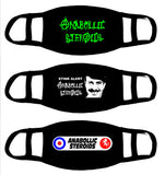 Punk band 'Anabollic Steroids' Face Mask Covering