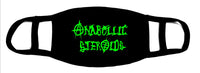 Punk band 'Anabollic Steroids' Face Mask Covering
