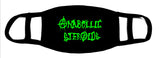 Punk band 'Anabollic Steroids' Face Mask Covering