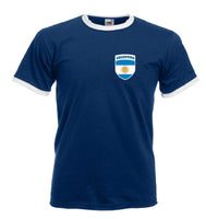 Argentina Retro Argentine Republic Football / Rugby Team T-Shirt - All Sizes Available