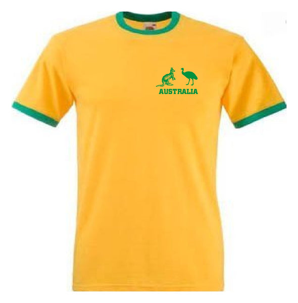 Australia Australian Supporters Football / Soccer / Cricket / Rugby Team T-Shirt