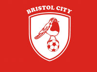 Bristol City FC Retro Style Football Club Soccer T-Shirt