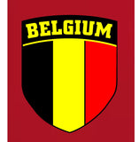 Belgium Belgian Belgique Belgien Retro Style Football Team T-shirt  - All Sizes Available