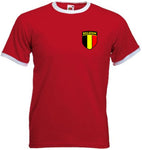 Belgium Belgian Belgique Belgien Retro Style Football Team T-shirt  - All Sizes Available