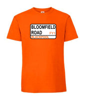 Blackpool Bloomfield Road Sign Football Club T-Shirt