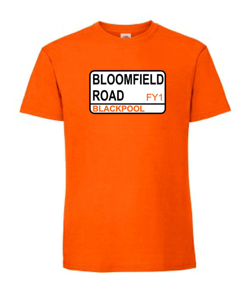 Youth Blackpool Bloomfield Road Sign Football Club T-Shirt