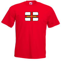 Brentford FC George Cross Football Club Soccer T-Shirt - Sizes Small to 5XL