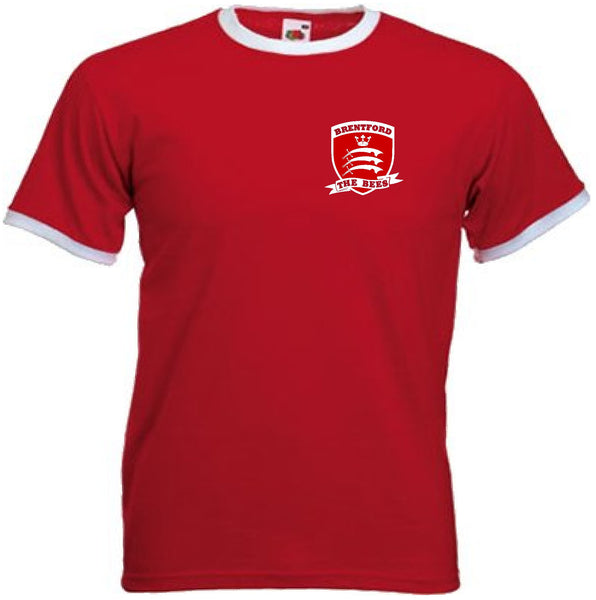 Brentford FC Football Club Middlesex Retro Soccer T-Shirt