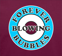 Youth Kids Forever Blowing Bubbles West Ham Mod Roundel Breast Logo T-Shirt