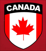 Canada Canadian Retro Football Ice Hockey National Team T-Shirt