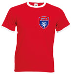 Czech Republic Ceska Republika Football Team Retro T-Shirt