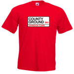 Swindon Town FC County Ground Street Sign Football Club T-Shirt - Sizes Small to 5XL