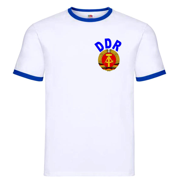 East Germany Retro Style DDR Football Team T-Shirt - All Sizes