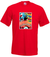 Youth Kids Steven Gerrard Pop Art T-Shirt