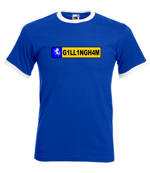 Gillingham FC No Plate Retro Football Club T-shirt