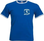 Gillingham FC The Gills Retro Football Club Shield T-shirt - All Sizes Available