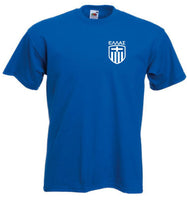 Greece Greek Εθνική Ελλάδος Royal Blue Football Team Soccer T-Shirt - Sizes Small to 5XL