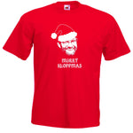 A Merry Kloppmass Christmas Jurgen Klopp Football Club Kids Youth  T-Shirt - Sizes 3/4 to 12/13