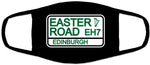 Easter Road Hibernian Ground Sign Face Mask Covering