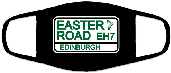 Easter Road Hibernian Ground Sign Face Mask Covering