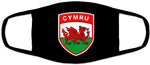 Wales Welsh Cymru Shield Face Mask Covering