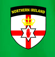 Northern Ireland National Football Team Soccer Green T-Shirt - Small to 3XL