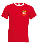 Leyton Orient FC Retro Football Team Shield Crest T-Shirt - All Sizes