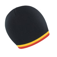 Belgium Black / Red / Yellow Beanie Hat