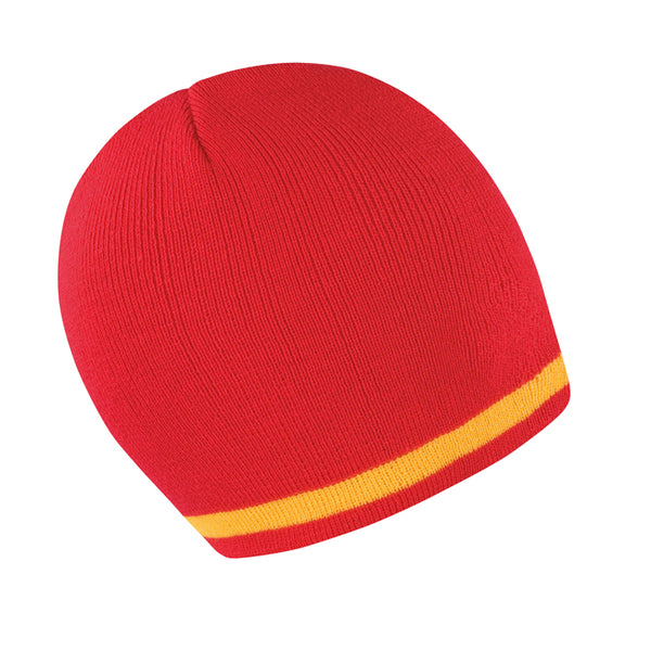 Spain Espana Red / Yellow National Football Team Beanie Hat