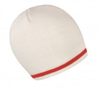 England White / Red National Team Beanie Hat