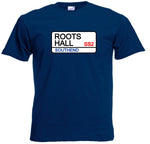 Southend United FC Roots Hall Street Sign Football Club T-Shirt - Sizes Small to 5XL