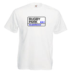 Kilmarnock FC Rugby Park Street Sign Football Club Soccer T-Shirt - Sizes Small to 5XL
