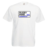 Kilmarnock FC Rugby Park Street Sign Football Club Soccer T-Shirt - Sizes Small to 5XL
