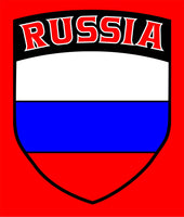 Russia Russian Crest Football Soccer National Team Red T-Shirt - All Sizes Available