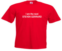 Baby Toddlers I Am The Next Steven Gerrard Of Liverpool FC Football Club T-Shirt