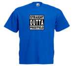 Kids Youth Straight Outta Priestfiled Gillingham FC Blue T-Shirt
