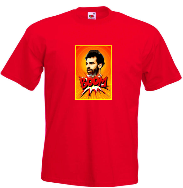 Mo Salah Boom T-Shirt - Sizes Small to 5XL