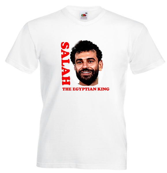 Mo Salah The Egyptian King Youth Boys Girls Kids T-Shirt