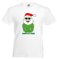 Santa Is A Hibee Christmas T-Shirt