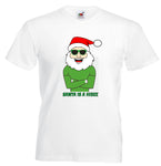 Santa Is A Hibee Christmas Youth Kids T-Shirt