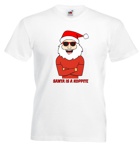 Santa Is A Koppite Christmas Youth Kids T-Shirt