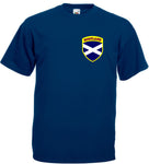 Scotland Scottish Saltire Football Team T-Shirt - Sizes Small to 5XL