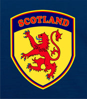 Kids Scotland Scottish Lion Football Team T-Shirt