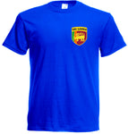 Sri Lanka Flag Shield Crest Cricket Supporters T-Shirt  - Small to 5XL