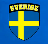 Sweden Swedish Swede Sverige Retro Style Football Soccer T-Shirt - All Sizes Available